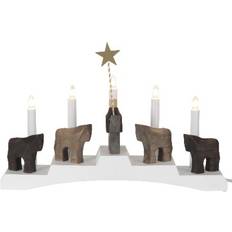 Star Trading Staffans Fålar White Adventsstake 45cm