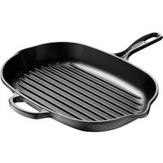 Le Creuset Grillpan Ovaal 32 cm Zwart