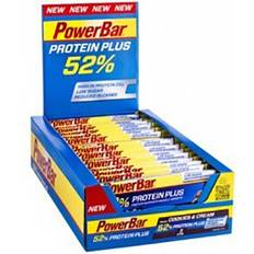 Bares PowerBar Protein Plus 52% Proteinbar Cookies & Cream 50g 20 pcs