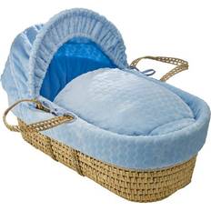 Clair De Lune Marshmallow Palm Moses Basket 11x29.1"