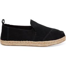 Velourleder Espadrilles Toms Deconstructed Alpargatas W - Black