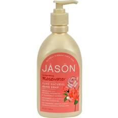 Nourishing Hand Washes Jason Invigorating Rosewater Hand Soap 16fl oz