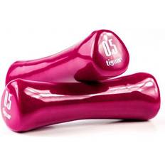 Tiguar Vinyl Dumbbells 2x0.5kg