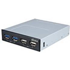 Hub USB Akasa 4 Porte Pannello Frontale Hub 5000 Mbit