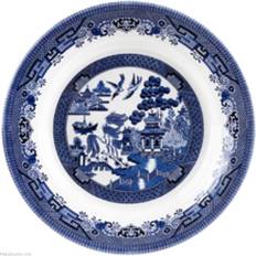 Churchill Blue Willow Soup Plate 28.5cm