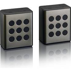 Lenco Altavoces Lenco Altavoces Estéreo Bluetooth 2 Piezas BTP-200 Negras