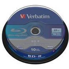 Bd r 25gb Verbatim BD-R SL 25GB 6x 10 Pack Spindle