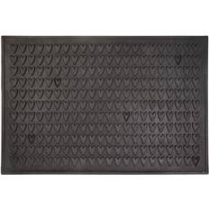 Carpets & Rugs Dixie 37421 Hjärtligt Stor Black 90x60cm
