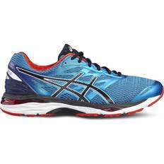 Asics Gel-Cumulus - Men Running Shoes Asics Gel-Cumulus 18 M - Island Blue/Black/Vermilion