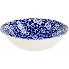 Burleigh Blue Calico Soup Bowl 16cm