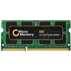 1600 MHz - 8 Gt - SO-DIMM DDR3L RAM-muistit MicroMemory Coreparts 8gb Ddr3l 1600mhz 8gb 1600mhz Ddr3l