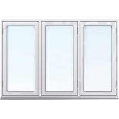 SP Fönster Balans F3 16-06 Aluminium Sidohängt fönster 3-glasfönster 160x60cm