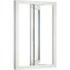 Vita Sideswing-fönster Traryd Fönster 761311060650 Optimal 06-06 Aluminium Sideswing 60x60cm