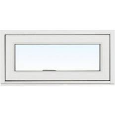 SP Fönster Balans Topturn 17-04 Aluminium Vridfönster 3-glasfönster 170x40cm
