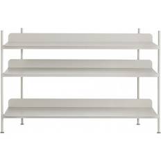 Steel Shelving Systems Muuto Compile Config.2 Shelving System 42x2cm