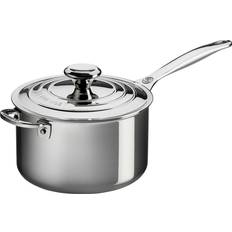 Glaskeramik-Kochfeld Saucentöpfe Le Creuset 3-ply Plus Professional med lock 3.8 L 20 cm