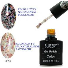 Glitter Gel Polishes Bluesky Gel Nail Polish SP18 10ml