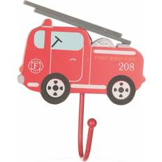 Red Hooks & Hangers Kid's Room Sass & Belle Fire Engine Single Hook