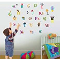 Wall Decor Kid's Room Walplus Educational London Zoo Alphabet