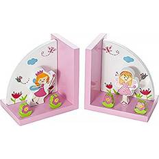 Hooks & Hangers Mouse House Gifts Childrens Fairy Bookends for Girls Fairy Room or Nursery