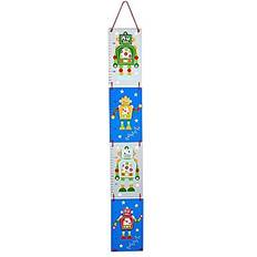 Hooks & Hangers Mouse House Gifts Robot Children's Height Chart Growth Chart Boys