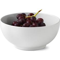 Royal Copenhagen White Fluted Bowl 21cm