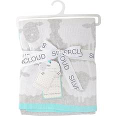 Filtar Barnrum East Coast Nursery Counting Sheep Pram Moses Blanket 70x90cm