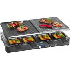 Teflonpinnoite Sähkögrillit Bomann RG 2279 CB 2 in 1 Raclette Grilli 8 pcs