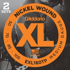 Gemiddeld Boeken D'Addario EXL160TP Bassguitar strings