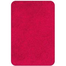 Monocromatico Tappeti da bagno Spirella Highland Round Rosso cm