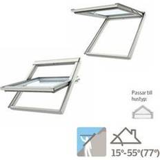 Triple-Pane Roof Windows Velux GPU0066 MK06 S7 Komfort Energi Everfinish Aluminium Roof Window Triple-Pane