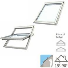 94.0 cm Ovenlysvinduer Velux GGL2066 PK10 S7 Komfort Energi Aluminium Ovenlysvindue 94x160cm