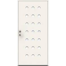 Swedoor Domino Ytterdør Klarglass S 9000-N H (100x210cm)