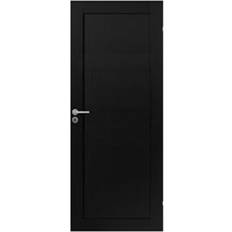 Swedoor Unique 01L Svart Ekfanér Inderdør H (72.5x194cm)