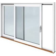Traryd Fönster A Trä Skjutdörr Härdat glas H (210x210cm)