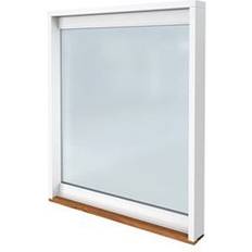 Härdat glas Sidoljus Traryd Fönster Fast Aluminium Sidoljus Härdat glas V (150x220cm)