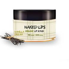 Ekologiska Läppskrubb NakedLips Lip Scrub Vanilla Dream 15ml