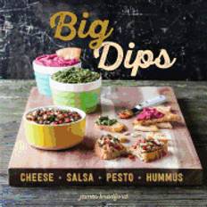 big dips cheese salsa pesto hummus