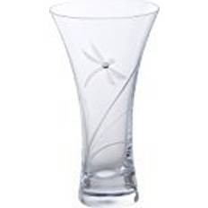 Dartington Glitz Dragonfly Vase 18cm