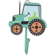 Green Hooks & Hangers Kid's Room Sass & Belle Tractor Single Hook