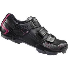 Leather Cycling Shoes Shimano WM83 W - Black