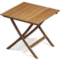 Teck Tables de Bistrot d'Extérieur Skagerak Selandia 75x75cm