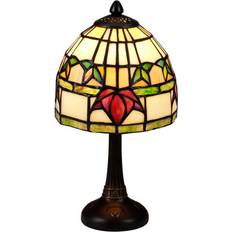 Nostalgia Fuchsia Tiffany Bordslampa 30cm