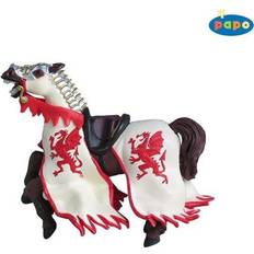 Papo Red Dragon King Horse 39388