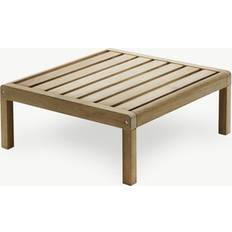 Teak Outdoor Side Tables Skagerak Virkelyst 75x70cm Outdoor Side Table