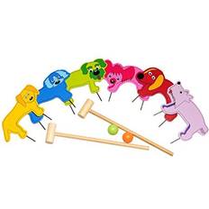 Croquet Buitenspeel Jeu de Croquet Chiens en bois