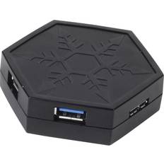 Hub USB Silverstone SST-EP01BUSB 3.0 4 Port Hub