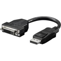 Goobay DisplayPort - DVI-D Adapter M-F 0.2m