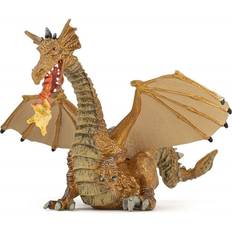 Papo Gold Dragon with Flame 39095
