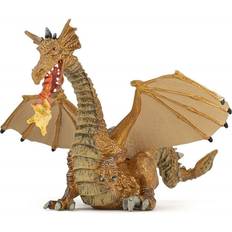 Papo Figuren Papo Goldenen Drachen Mit Flammen 39095